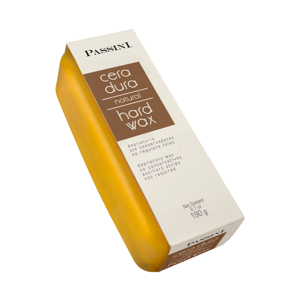 Cera Dura Tipo Española Natural 6.7oz