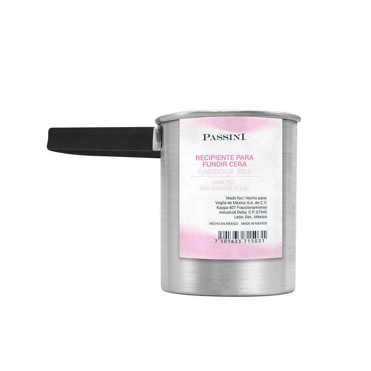 Recipiente para Fundir Cera tipo Española 10.5oz