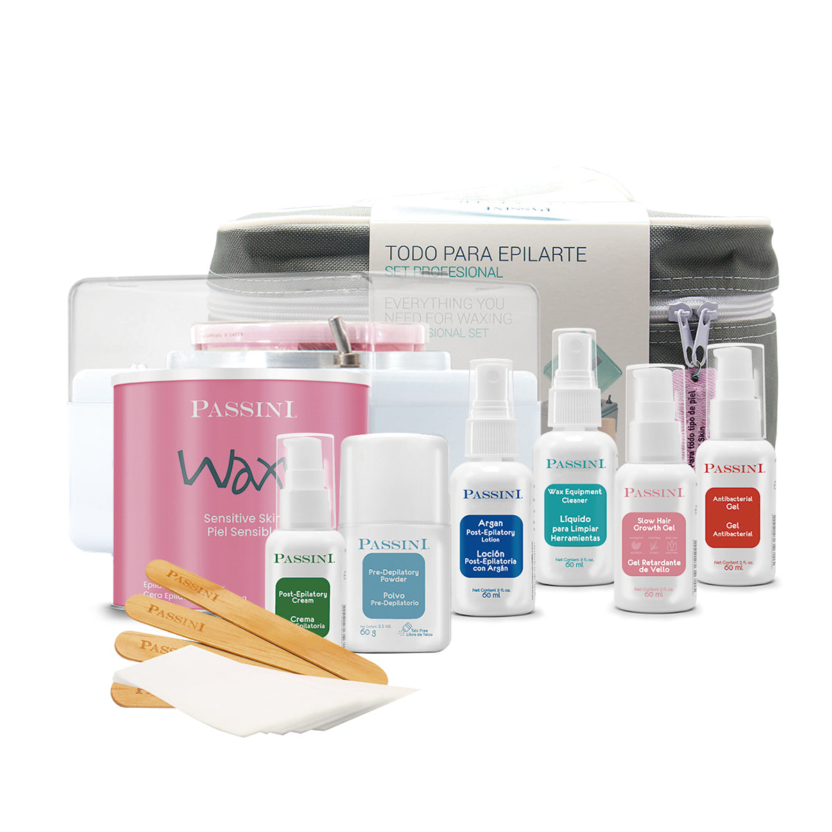 Set Profesional Depilación Todo tipo de Piel 21.1oz