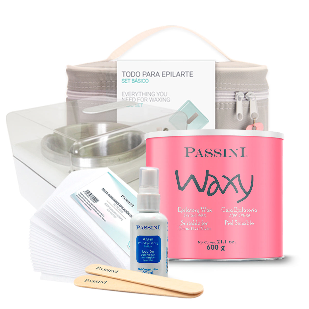 Set Básico Depilación Piel Sensible 21.1oz