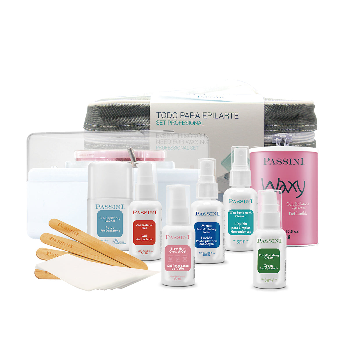 Set Profesional Depilación Todo Tipo de Piel 10.5oz