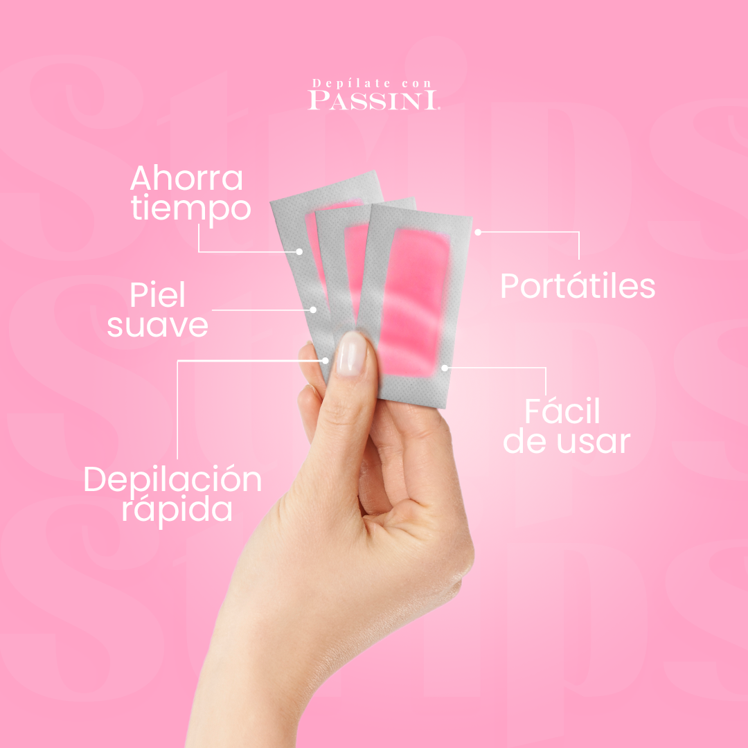 Bandas de cera depilatoria, 10pcs