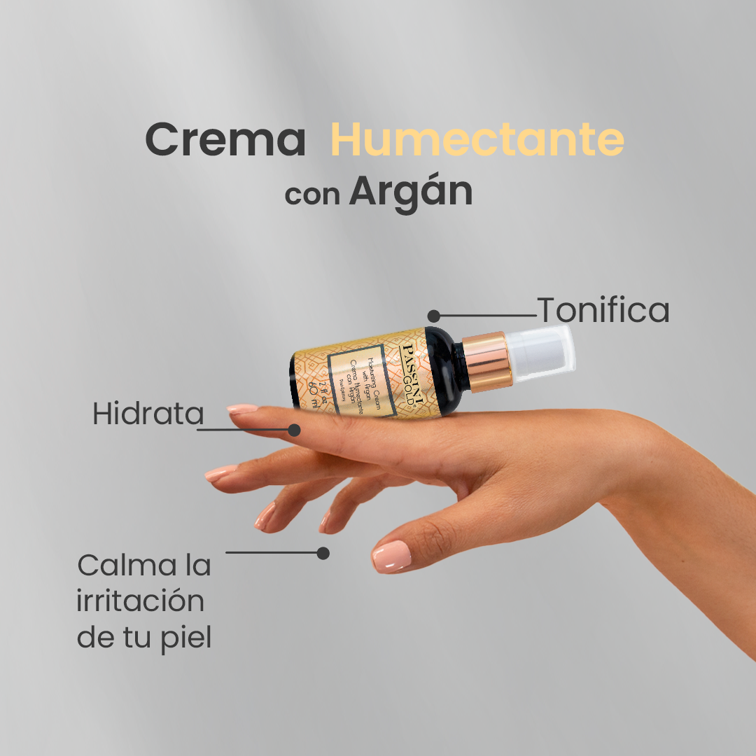 Crema Humectante con Argán 2oz