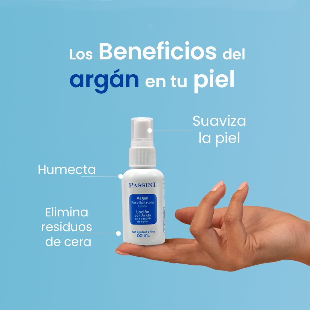 Loción Post-Depilatoria con Argán 8.4oz