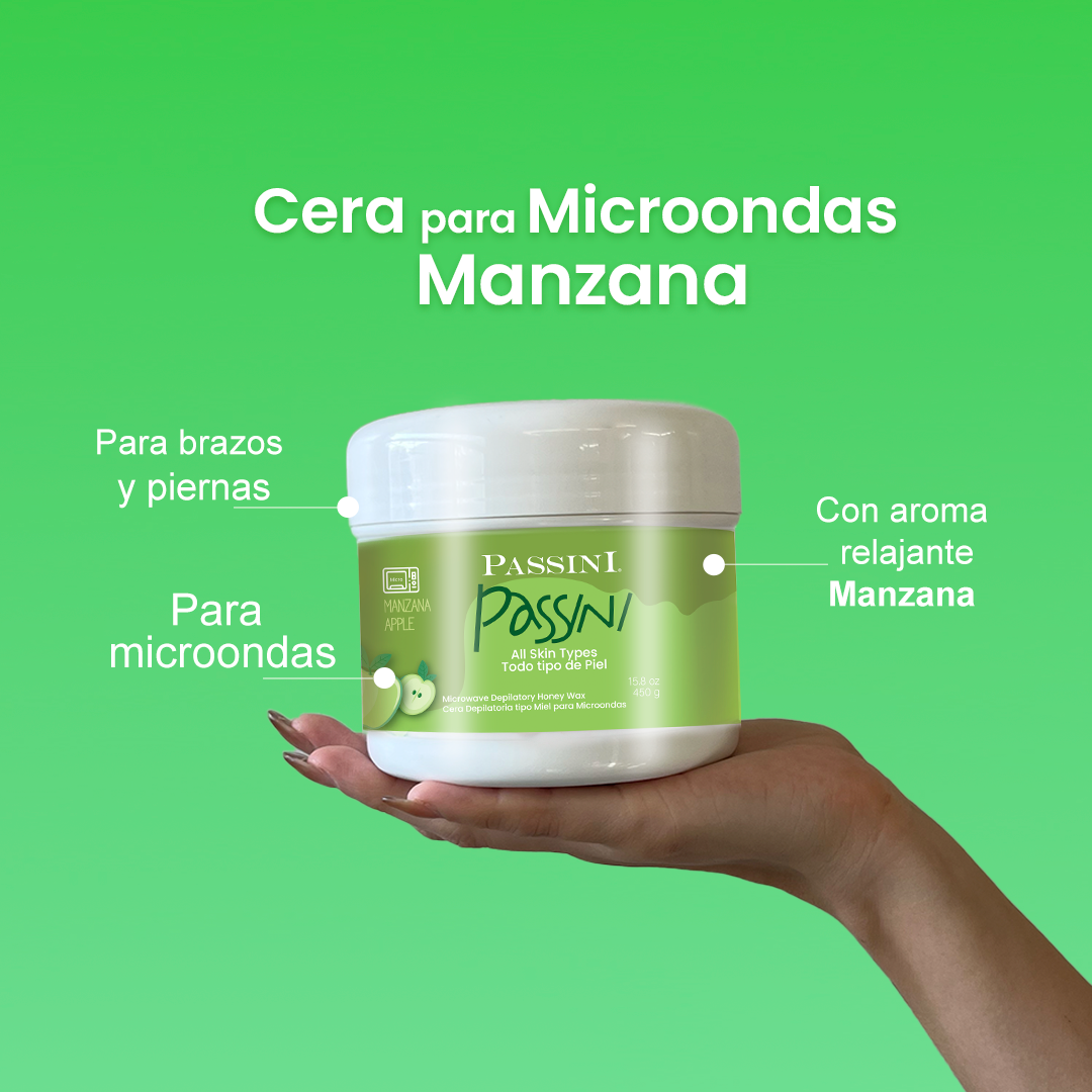 Cera manzana de microondas todo tipo de piel 15.8oz