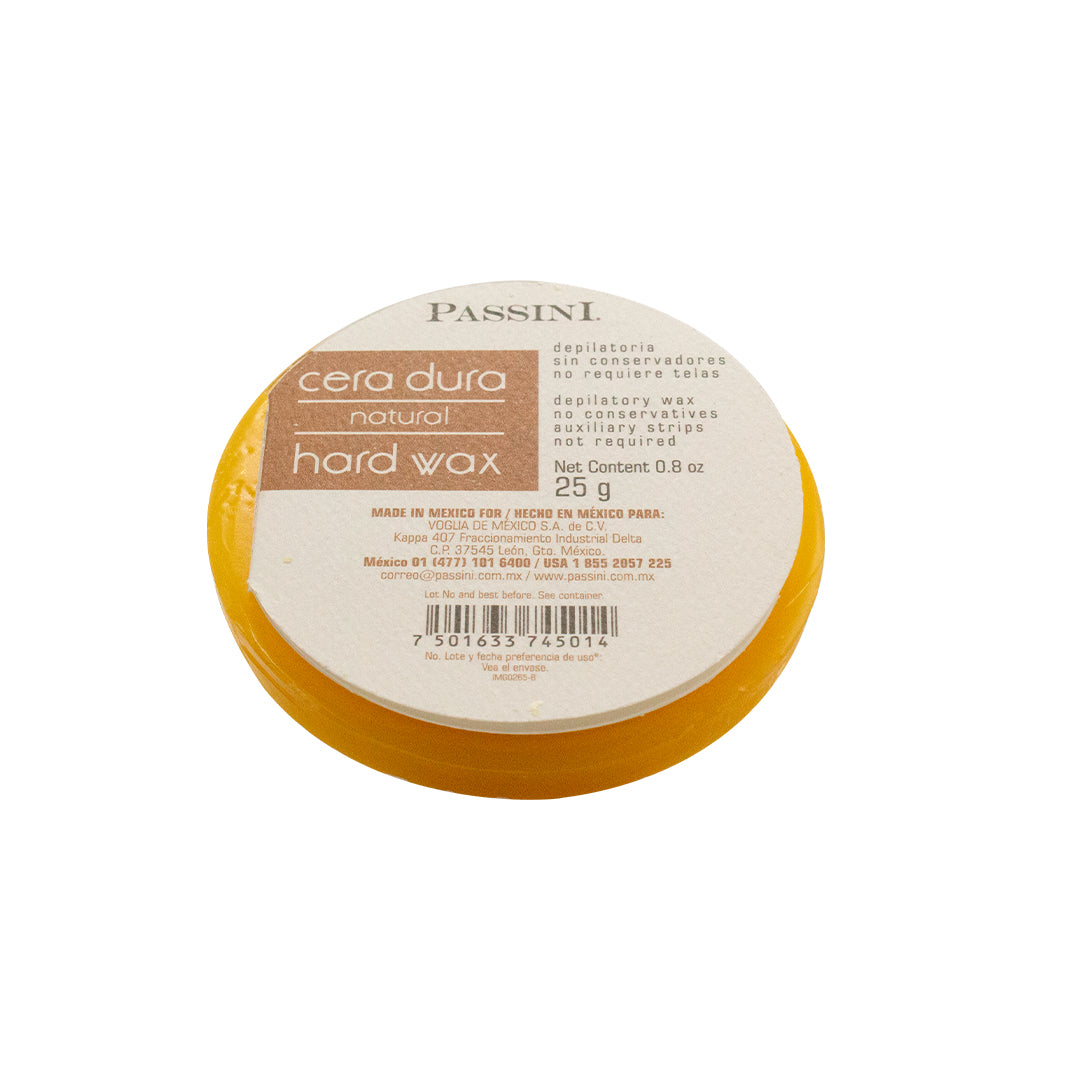 Cera Dura Tipo Española Natural 0.80oz